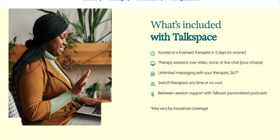 Talkspace-Online therapy platform in california